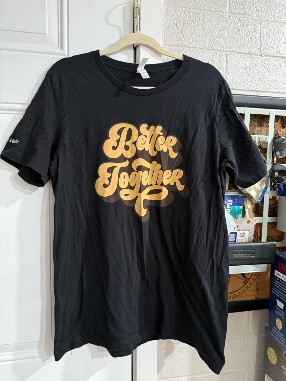 Banner Health - Black 'Better Together' Graphic Tee with Gold Print